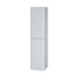 Siena, koupelnová skříňka 155 cm vysoká, L/P, bíla lesk