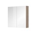 Aira, Ponte koupelnová galerka 80 cm, zrcadlová skříňka, dub Kronberg