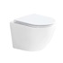 WC závesné kapotované, Smart Flush RIMLESS, 495x360x370, keramické, vr. sedátka CSS113S