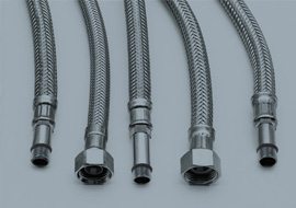 Stainless steel connecting hoses