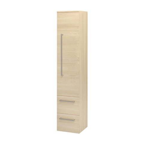 Bathroom cabinet, hanging without feet, rightt, oak