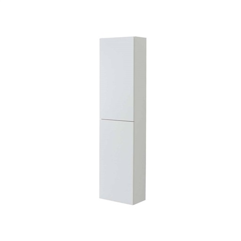 Aira, koupelnová skříňka 157 cm vysoká, pravé otevírání, bílá
