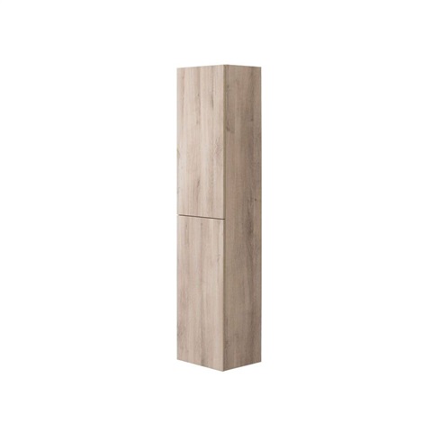 Aira, kúpeľňová skrinka 170 cm vysoká, pravé otváranie, dub Kronberg