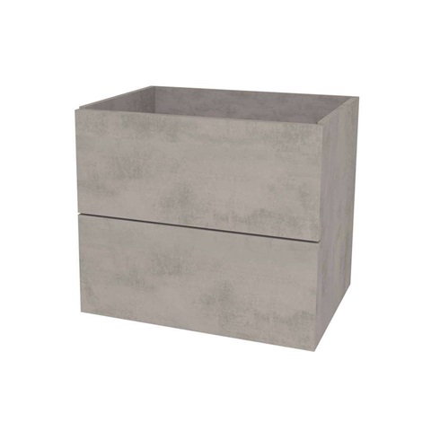 Ponte, koupelnová skříňka 61 cm, Multidecor, Chromix stříbrný
