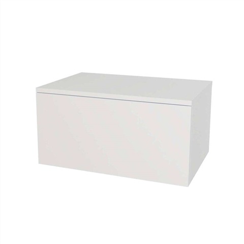 Ponte, koupelnová skříňka 70 cm, Multidecor, Bílá lesk perlička