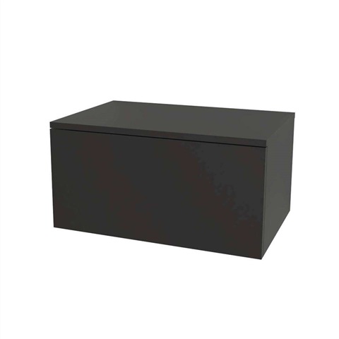 Ponte, koupelnová skříňka 70 cm, Multidecor, Černá Supermat