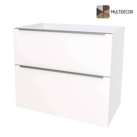 Mailo, koupelnová skříňka 101 cm, chrom madlo, Multidecor