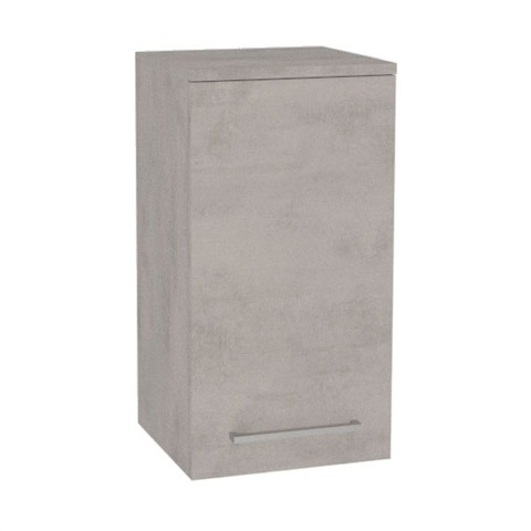 Bino koupelnová skříňka horní 63 cm, pravá, Multidecor, Chromix stříbrný