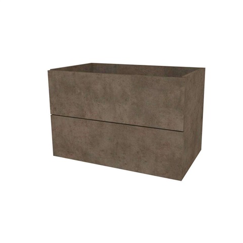 Aira, koupelnová skříňka 81 cm, Multidecor, Beton Chicago tm šedý