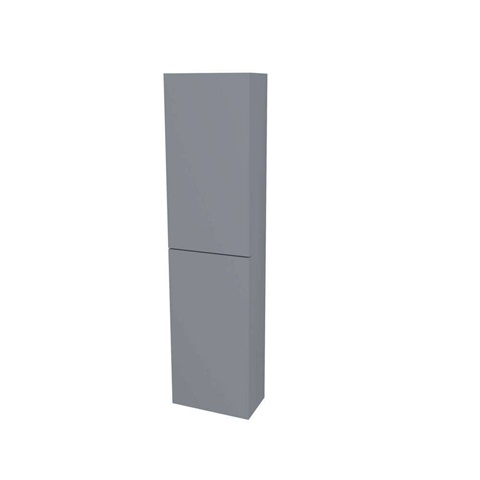 Aira, kúpeľňová skrinka 170 cm vysoká, pravé otváranie, Multidecor, Monumentálna sivá