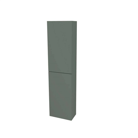 Aira, koupelnová skříňka 170 cm vysoká, pravá, Multidecor, Zelená Verde