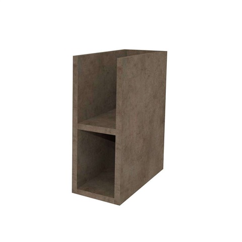 Aira, koupelnová skříňka 20 cm, spodní,  Multidecor, Beton Chicago tm šedý