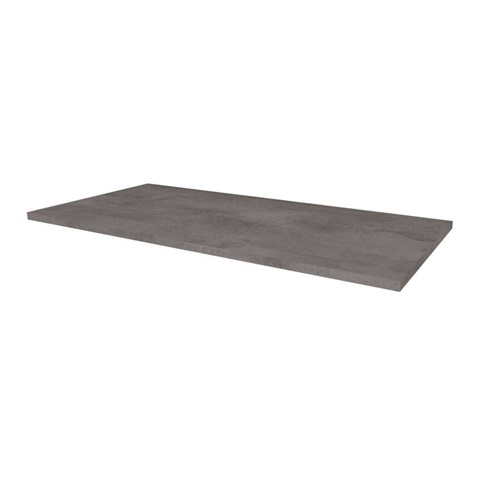 Koupelnová deska na skříňku 122 cm, Multidecor, Beton tmavě šedý