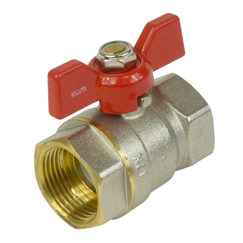 The ball valve is used as shut-off valves in the distribution of hot and cold water.