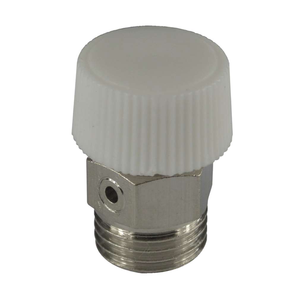 1/8" BSP Brass Manual Air Vent Bleed Valve For Radiators & Heating Systems 