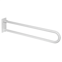 Folding handle, white, 83 cm