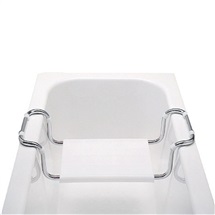 Bath seat, adjustable, load capacity 90 kg, chrome / polypropylene