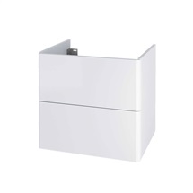 Siena, kúpeľňová skrinka 60 cm, biela lesk