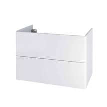 Siena, kúpeľňová skrinka 80 cm, biela lesk
