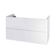 Siena, kúpeľňová skrinka 100 cm, biela lesk
