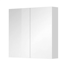Aira, Mailo, Opto, Bino, Vigo koupelnová galerka 80 cm, zrcadlová skříňka, bílá