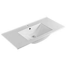 Cabinet basin SLIM, 101 x 46 x 18 cm, ceramic, white