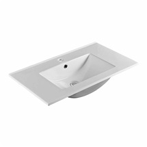 Cabinet basin SLIM, 81 x 46 x 18 cm, ceramic, white
