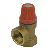 Poisťovací ventil pre bojler s pevne nastaveným tlakom, 1,8 bar, 1/2"