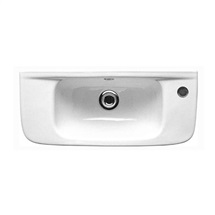 The washbasin with hole for faucet