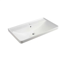 Cabinet basin, 101x45,7x20,5 cm, ceramic, white