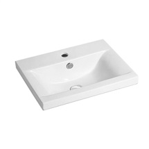 Cabinet basin, 51x39,5x17 cm, ceramic, white