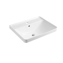Cabinet basin,61x47,5x20,5 cm, ceramic, white