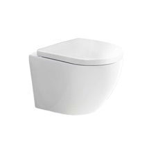 WC závesné kapotované, RIMLESS, 490x370x360, keramické, vr. sedátka CSS115SN