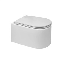 WC závěsné kapotované, RIMLESS, 495x360x370, keramické, vč. sedátka CSS113S