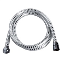 Shower hose 150 cm, white - chrom