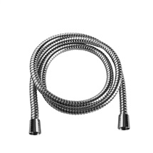 Double lock shower hose 200 cm, antitwist, stainless steel