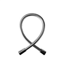 Stainless steel double lock shower hose 55 cm