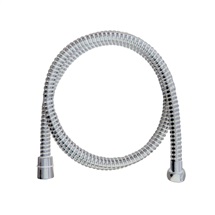 Spiral shower hose, white 150 cm