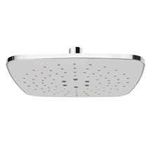 Top shower head 225x225mm with valve