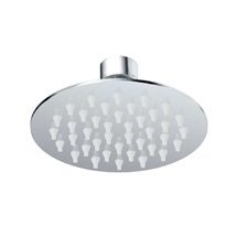 Top head shower, Slim, round Ø 100 mm with joint, S.S.