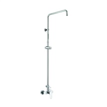 Wall mounted shower faucet, Viana, with shower bar without accessories