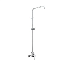 Wall-mounted shower mixer Eve 150 mm with shower bar without accessories