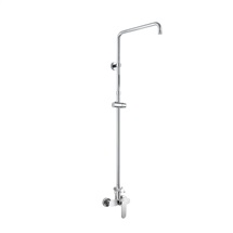 Wall-mounted shower mixer Mada 150 mm with shower bar without accessories