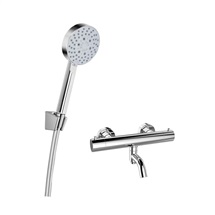 Bath set with thermostatic mixer