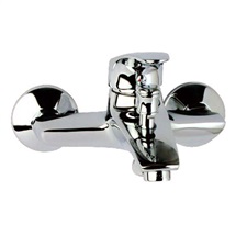 Bath wall mounted faucet, Sonáta, without accessories, chrome