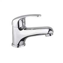 Sink pedestal faucet higher, Lila, without outlet, chrome