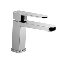 Sink pedestal faucet, Mada, w/o pop-up waste, chrome, with higher lever