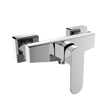 Shower wall mounted faucet, Mada, 150 mm, without accessories, chrome