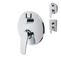 Shower concealed faucet with switcher, Mbox