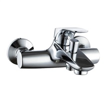 Bath wall mounted faucet, Eve, without accessories, chrome